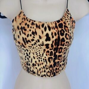 Leopard Print Women's Top